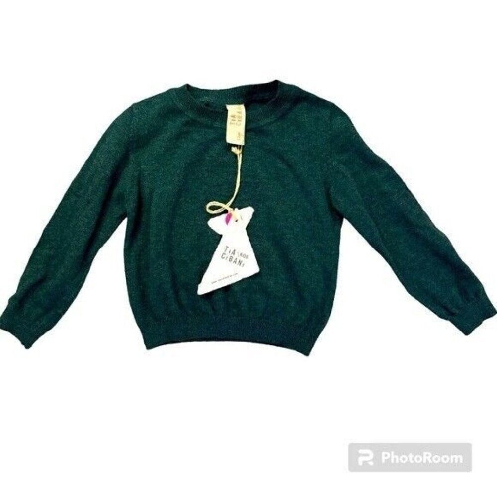 Tia Cibani Kids Baby Slim Fit Crewneck Cotton Sweater Sz 12M NEW